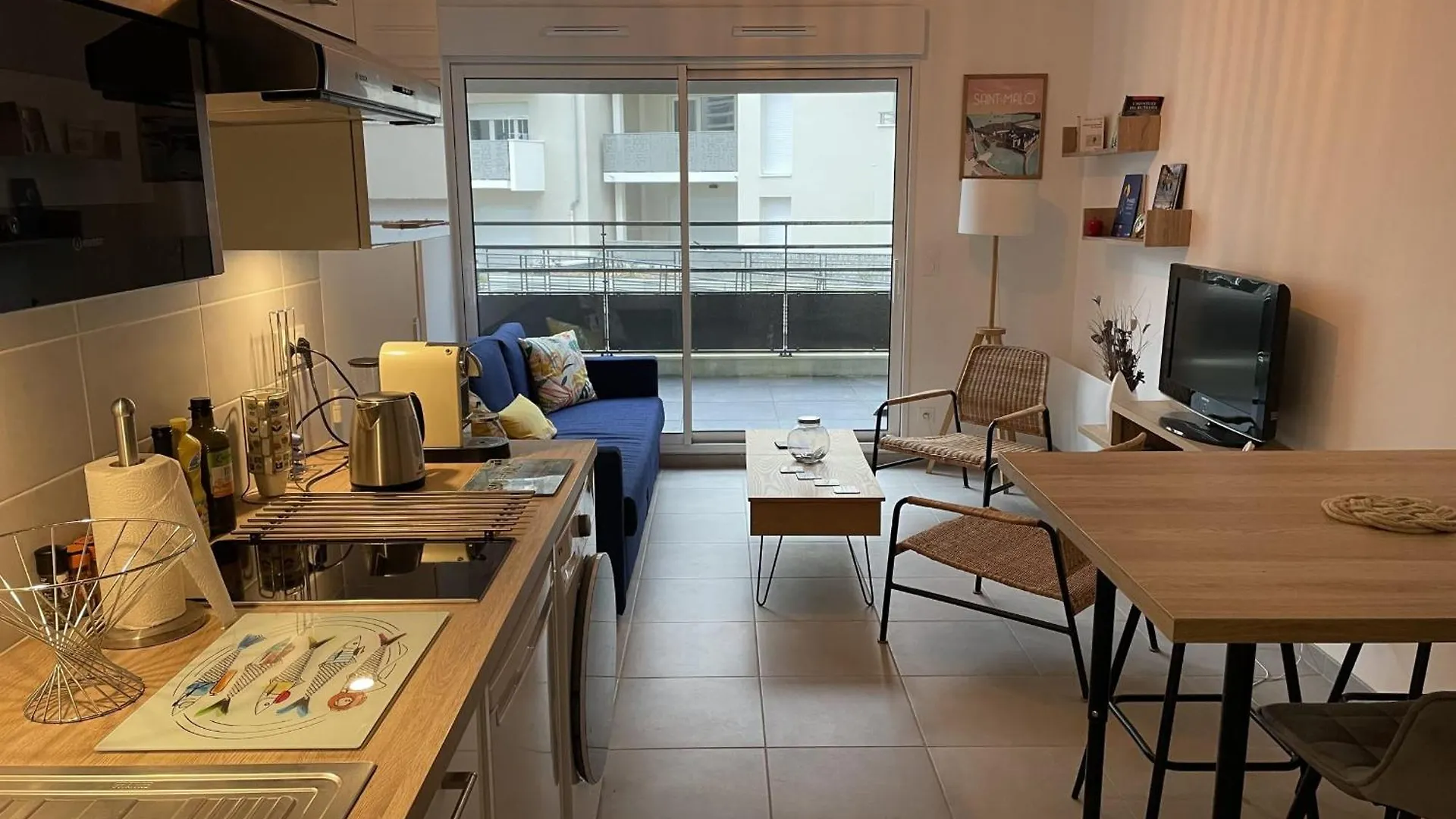 Appartement Cozy T2 With Balcony Near The Sea à Saint-Malo France